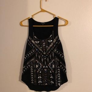 Express NWOT Sequined Tank